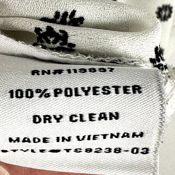 Collective Concepts Stitch Fix V-Neck Sleeveless Draped Blouse Top Size M - Picture 11 of 12